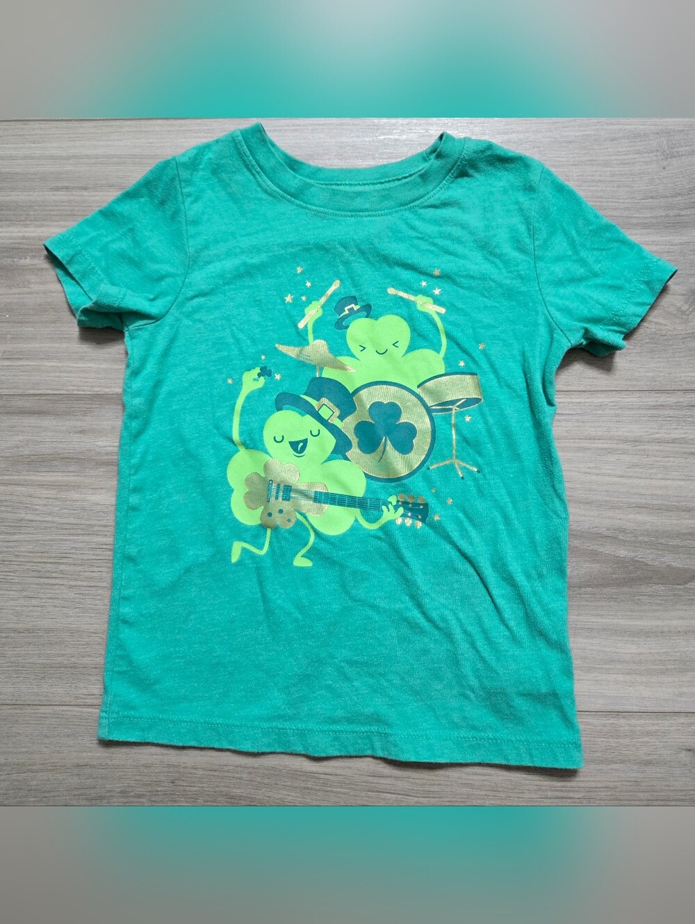 Cat & Jack Shamrock Tee